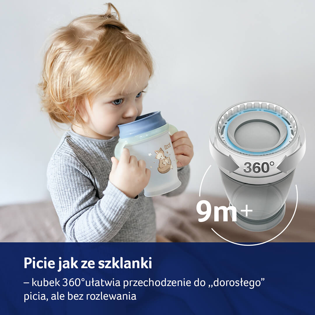 Kubek Lovi otwarty niekapek 250 ml 